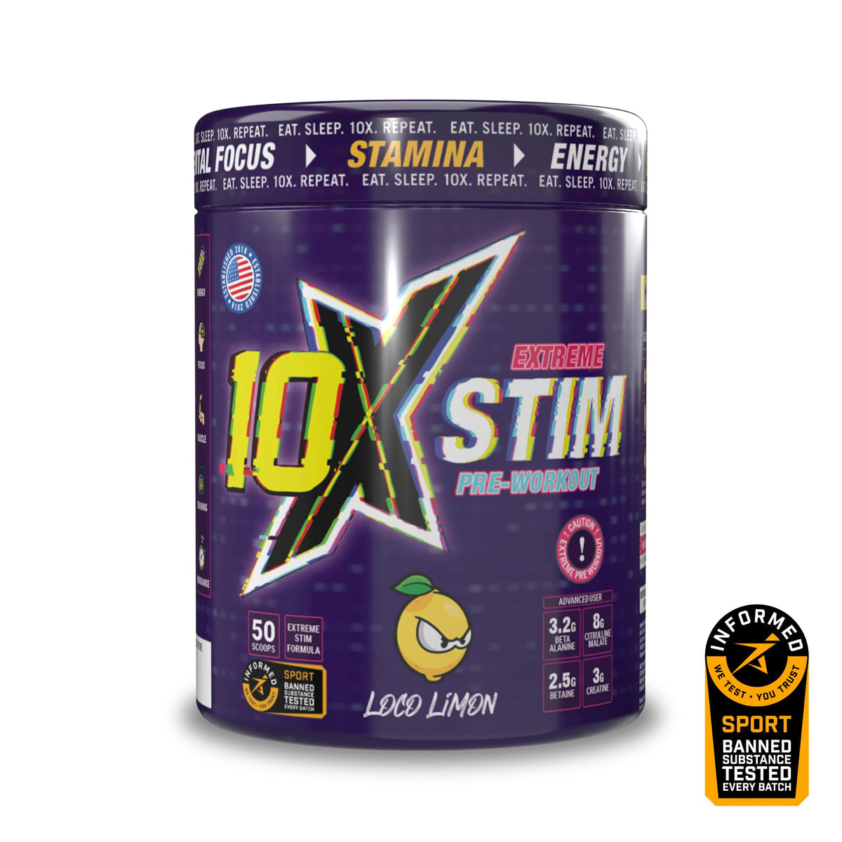 10X STIM Preworkout