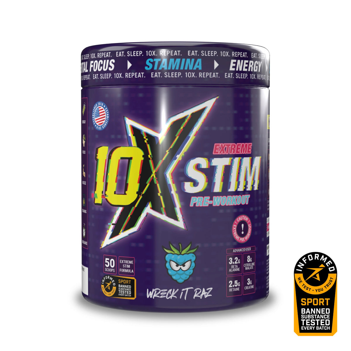 10X STIM Preworkout