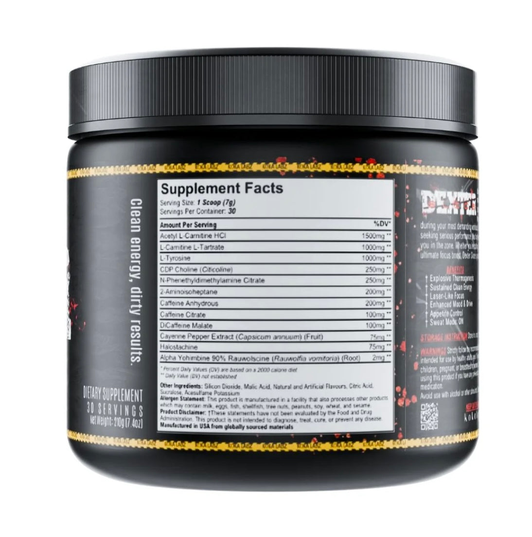 Koka Labz - Dexter Slice Pre-workout DMAA (30 Servings)