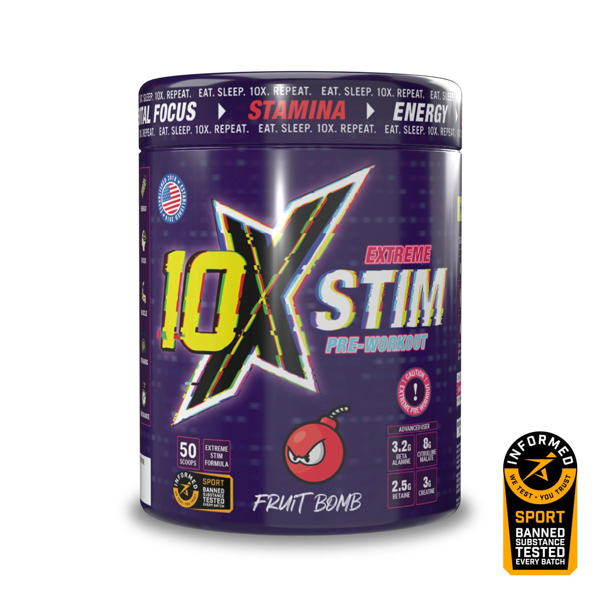 10X STIM Preworkout