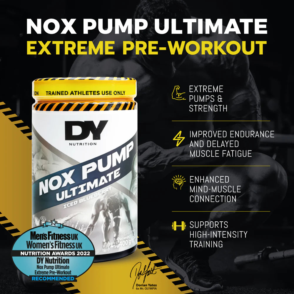 Nox Pump Ultimate - Extreme Pre Workout (Blueberry flavour)
