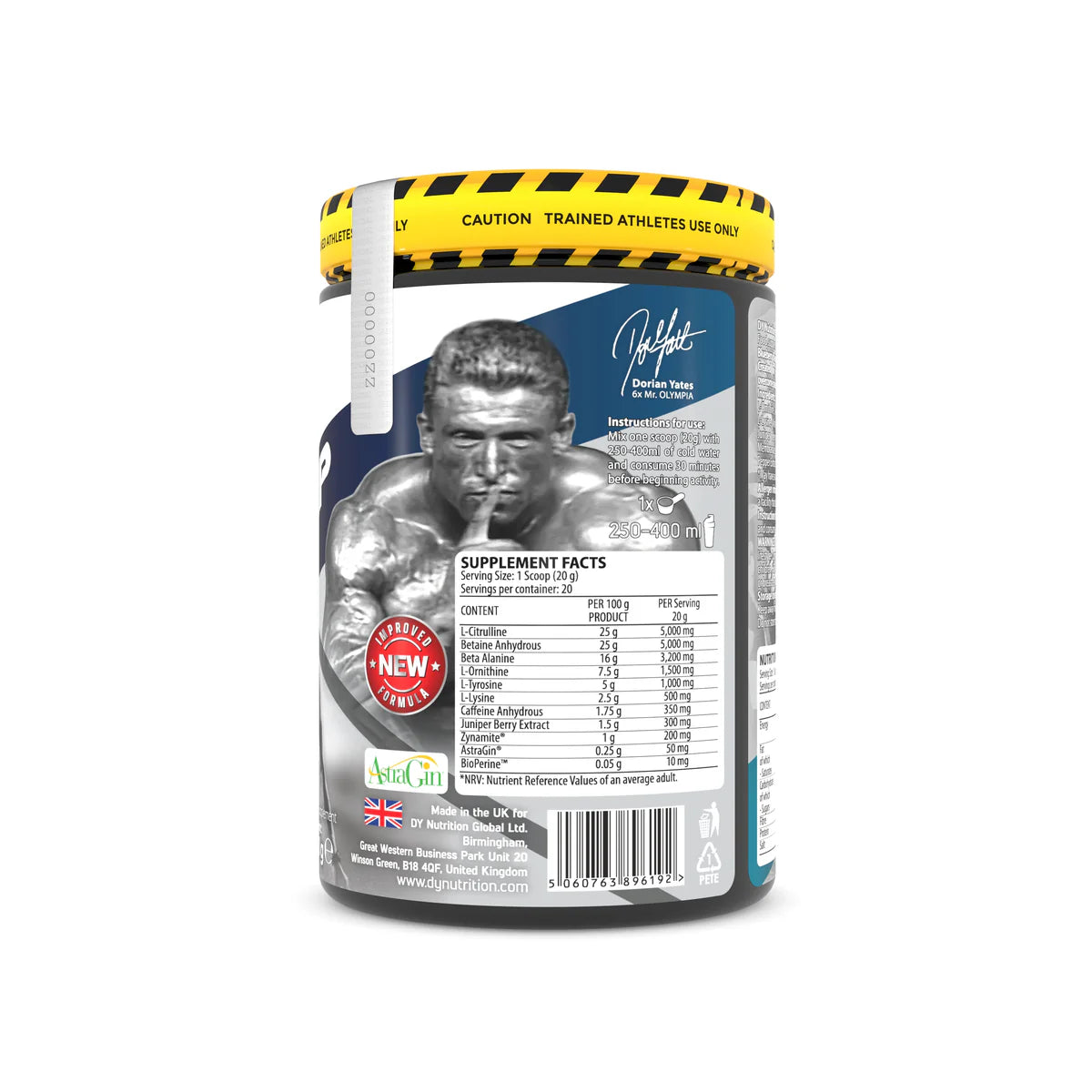 Nox Pump Ultimate - Extreme Pre Workout (Blueberry flavour)
