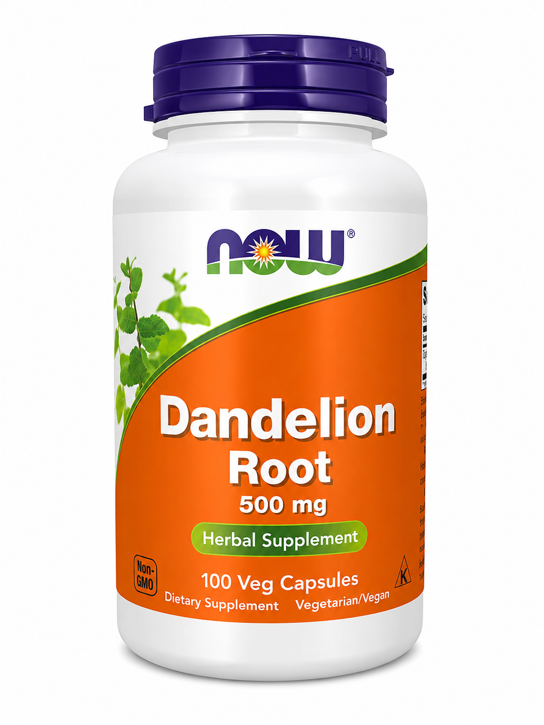 NOW - Dandelion Root 500 mg 100 Veg Capsules