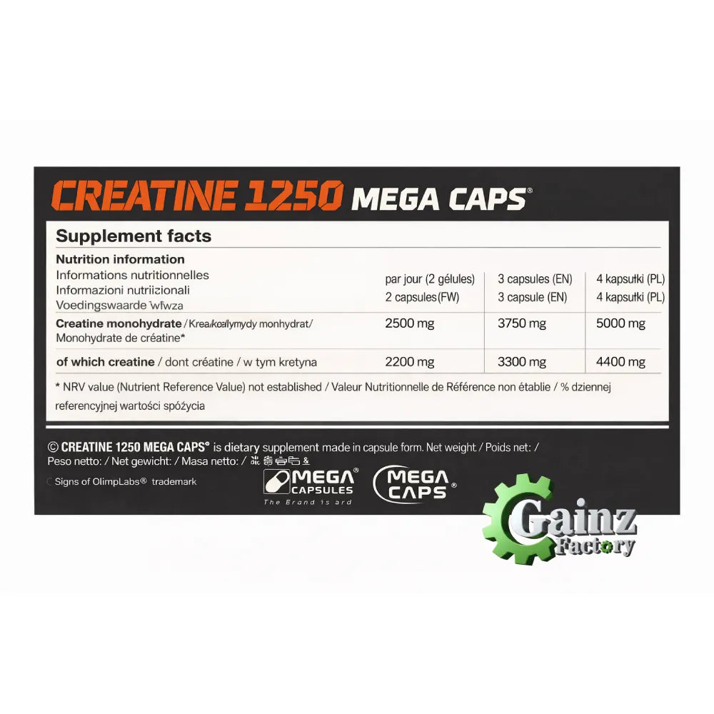 Olimp Sport Nutrition Creatine 1250