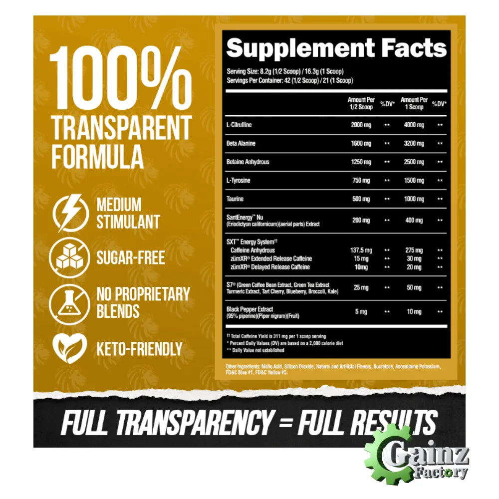 Alpha Lion - Super Human PRE