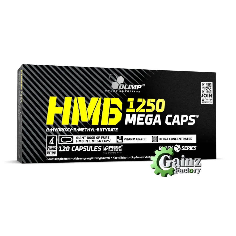 HMB 1250 Mega Caps – 120 Capsules