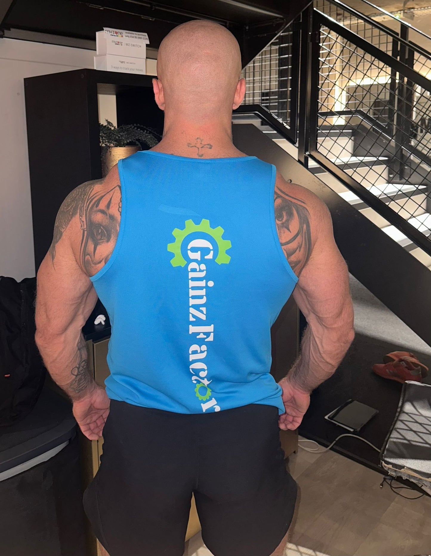 Gainz Factory Vest - Blue