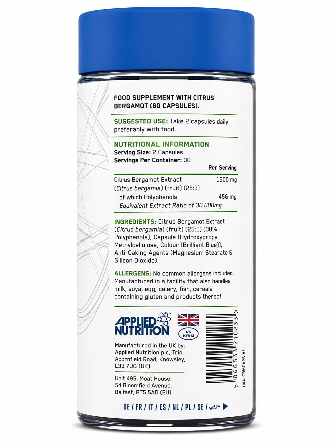 Applied Nutrition - Citrus Bergamot