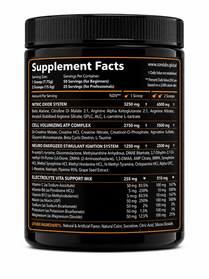 Core Labs - Hyper Power Pre-workout