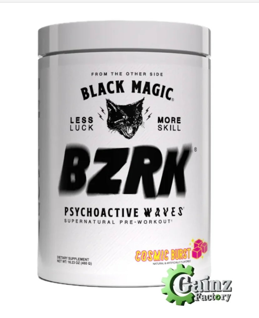 BLACK MAGIC - BZRK PREWORKOUT (short date)