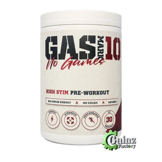 Gas Mark 10 No Games High Stim Pre Workout