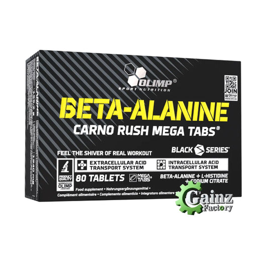 Beta-Alanine Carno Rush Mega Tabs – 80 Tablets