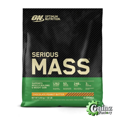Optimum Nutrition Serious Mass Weight Gainer (5.45kg)
