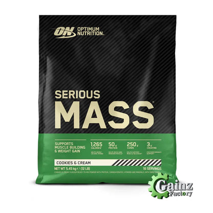 Optimum Nutrition Serious Mass Weight Gainer (5.45kg)