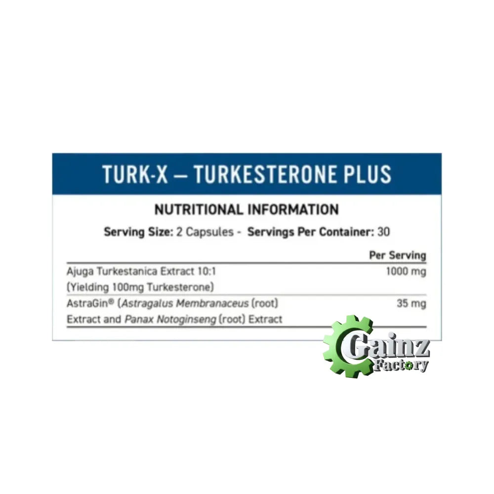 Turk-X Turkesterone Plus