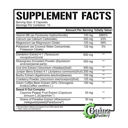 Stage Ready Diuretic