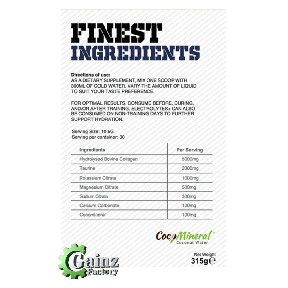 Gas mark 10 - Hydro collagen