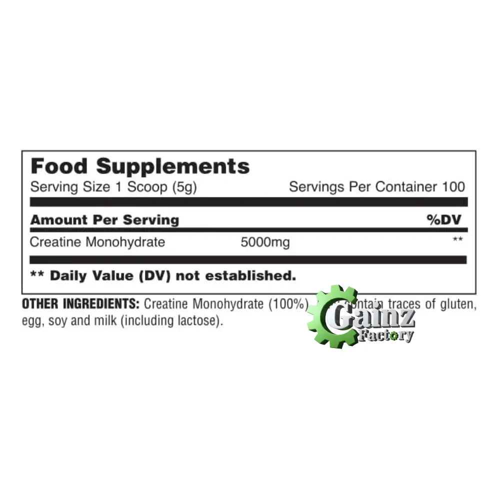 Animal Creatine Powder, Unflavored 500g