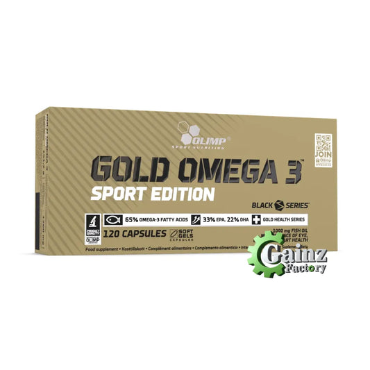 Gold Omega 3 Sport Edition – 120 Capsules