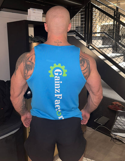 Gainz Factory Vest - Blue