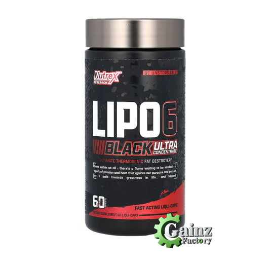 LIPO-6 Black, Ultra Concentrate, 60 Liqui-Caps