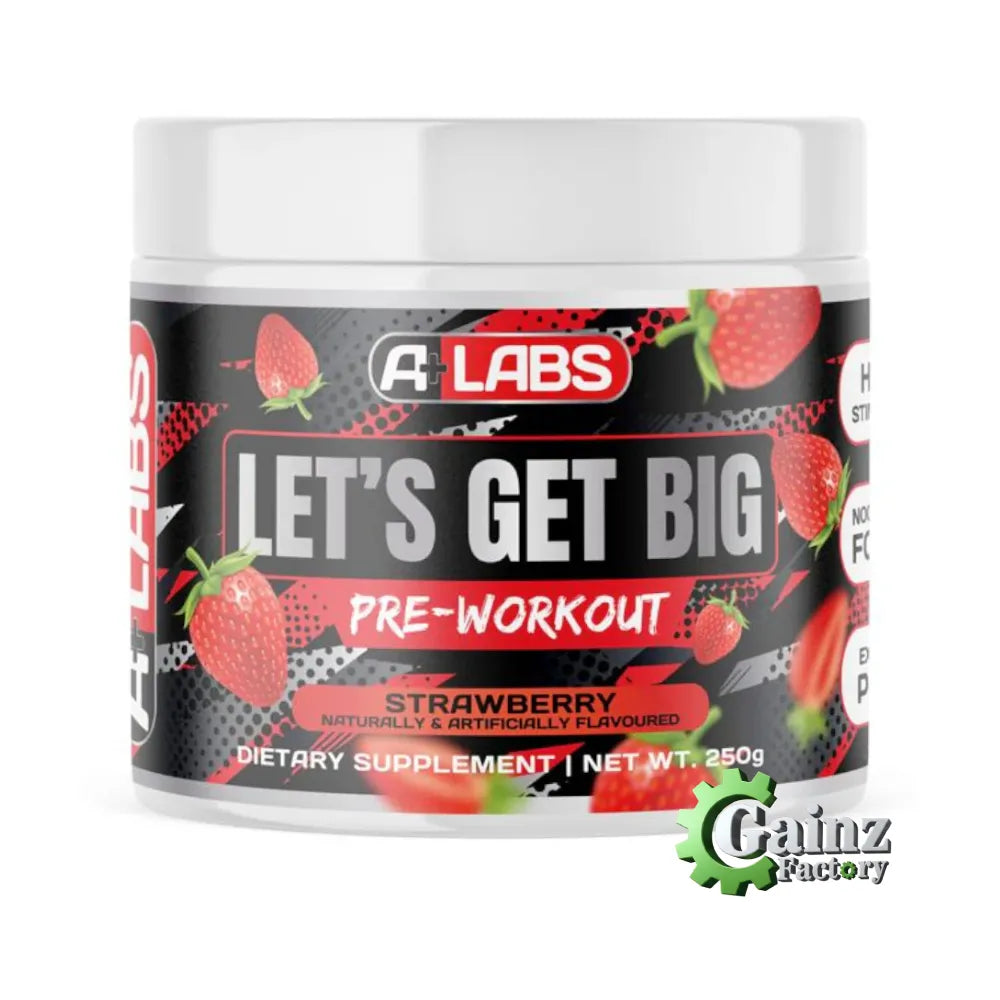 Let's Get Big Preworkout 250g
