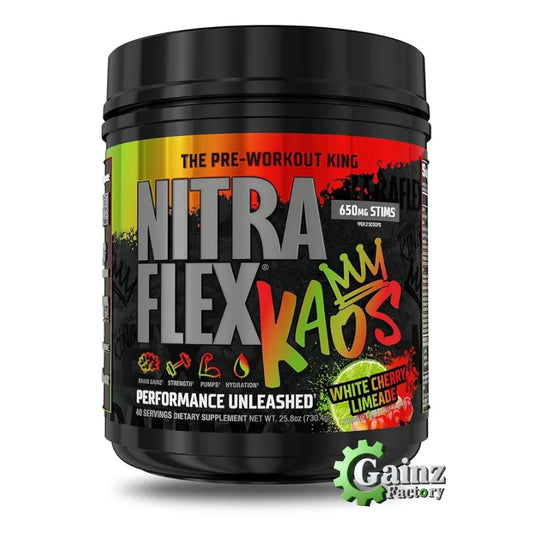 Nitraflex KAOS by GAT Sport – Ultra-Stimulant Pre-Workout for Energy, Pump & Focus